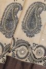 Fancy Tussar Cream Saree