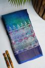 Fancy Tussar Multi Colour Saree