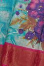 Fancy Tussar Multi Colour Saree