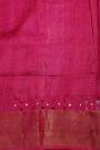 Fancy Tussar Multi Colour Saree