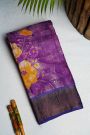 Fancy Tussar Multi Colour Saree