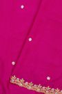 Fancy Crepe Magenta Saree
