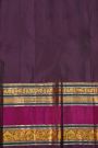 Kancheepuram Silk Orange Saree