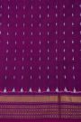 Ikat Silk Magenta Saree