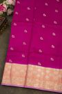 Matka Silk Pink Saree