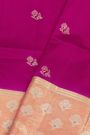 Matka Silk Pink Saree