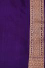 Banarasi Silk Royal Blue Saree