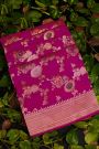 Banarasi Silk Magenta Saree