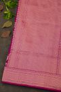 Banarasi Silk Magenta Saree