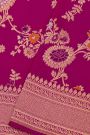 Banarasi Silk Magenta Saree
