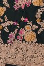 Banarasi Silk Black Saree