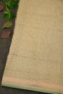 Banarasi Silk Pista Green Saree