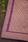Banarasi Silk Purple Saree