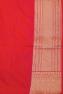 Banarasi Silk Red Saree