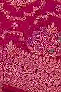Banarasi Silk Magenta Saree