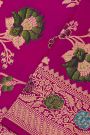 Banarasi Silk Magenta Saree