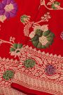 Banarasi Silk Red Saree