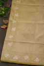 Banarasi Silk Mehendi Green Saree