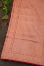 Banarasi Silk Red Saree