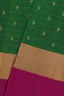 Coimbatore Soft Silk Green Saree