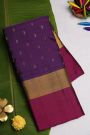 Coimbatore Soft Silk Navy Blue Saree