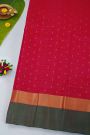 Coimbatore Soft Silk Red Saree