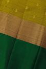 Coimbatore Soft Silk Mehendi Green Saree.