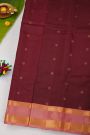 Coimbatore Soft Silk Maroon Saree