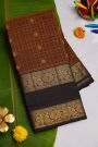 Coimbatore Soft Silk Rust Saree
