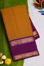Coimbatore Soft Silk Rust Saree