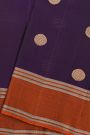 Coimbatore Soft Silk Navy Blue Saree
