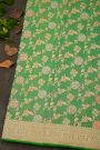 Banarasi Silk Sea Green Saree