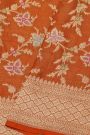 Banarasi Silk Rust Saree