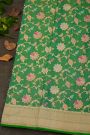 Banarasi Silk Green Saree