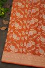 Banarasi Silk Red Saree