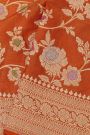Banarasi Silk Red Saree