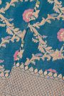 Banarasi Silk Peacock Blue Saree