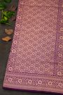 Banarasi Silk Purple Saree