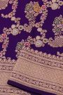 Banarasi Silk Navy Blue Saree