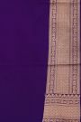 Banarasi Silk Navy Blue Saree