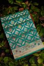 Banarasi Silk Teal Blue Saree