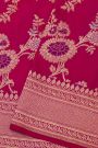 Banarasi Silk Magenta Saree