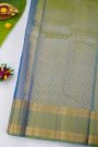 Coimbatore Soft Silk Peacock Blue Saree