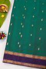 Coimbatore Soft Silk Peacock Green Saree