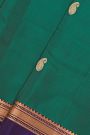Coimbatore Soft Silk Peacock Green Saree
