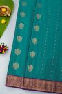Coimbatore Soft Silk Sea Blue Saree