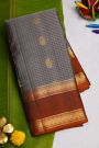 Coimbatore Soft Silk Grey Saree