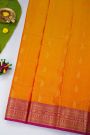 Coimbatore Soft Silk Orange Saree