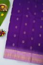 Coimbatore Soft Silk Navy Blue Saree