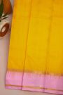 Coimbatore Soft Silk Yellow Saree